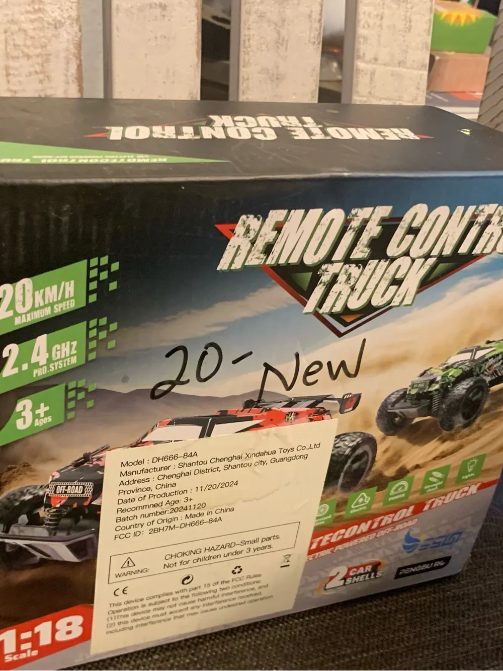 Remote Control Off-Road Truck - Green Camouflage